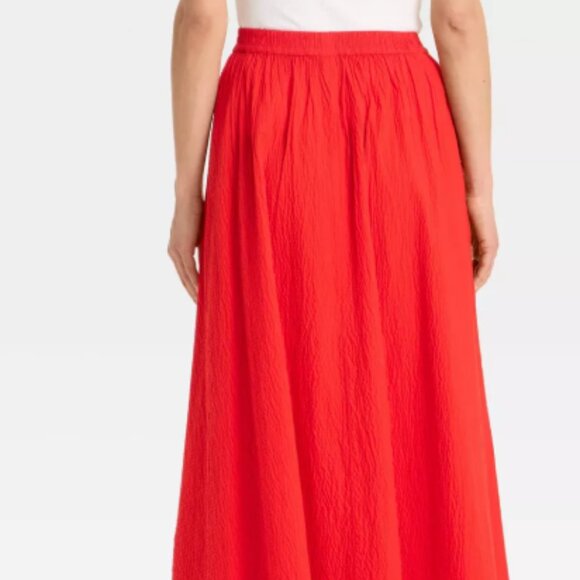 NWT Maxi Picnic A-Line Skirt - A New Day - Picture 3 of 7